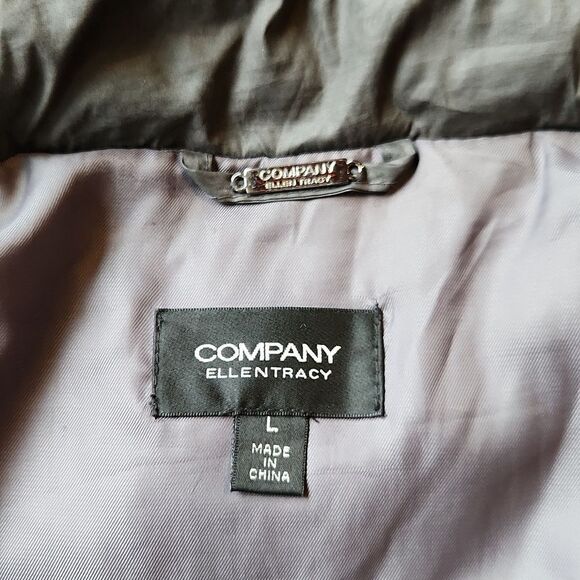 Company Ellen Tracy Fur Down Hooded Winter Coat Jacket - Picture 8 of 12